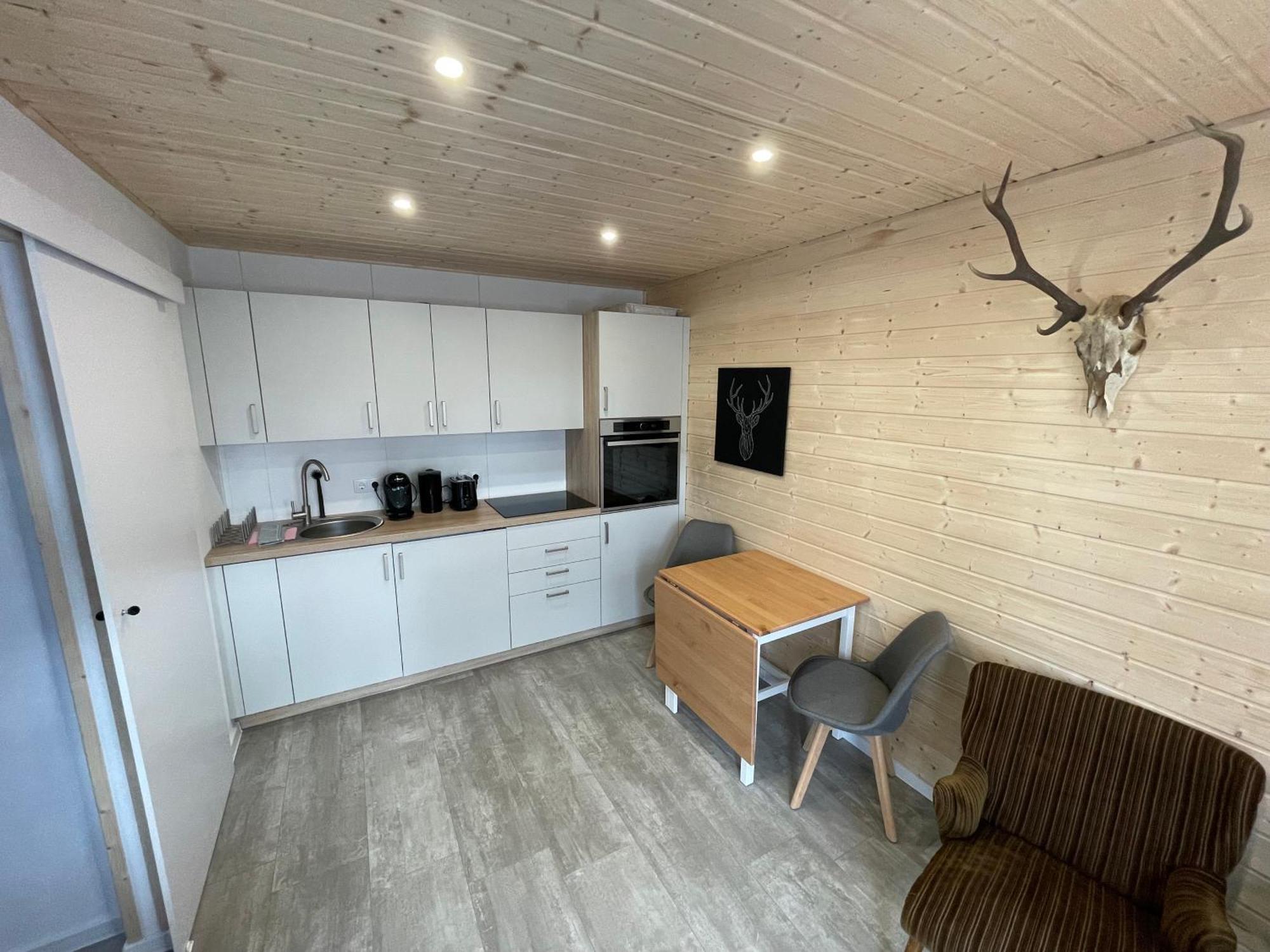 Tinyhaus #4 Huelben - Ortsrand - Kostenlose Parkplaetze Hulben エクステリア 写真