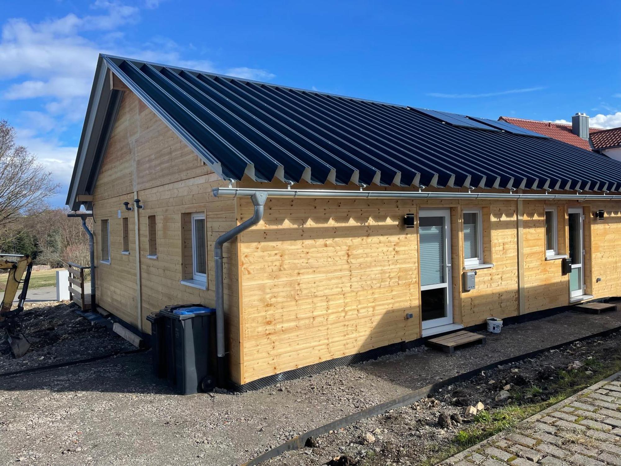 Tinyhaus #4 Huelben - Ortsrand - Kostenlose Parkplaetze Hulben エクステリア 写真