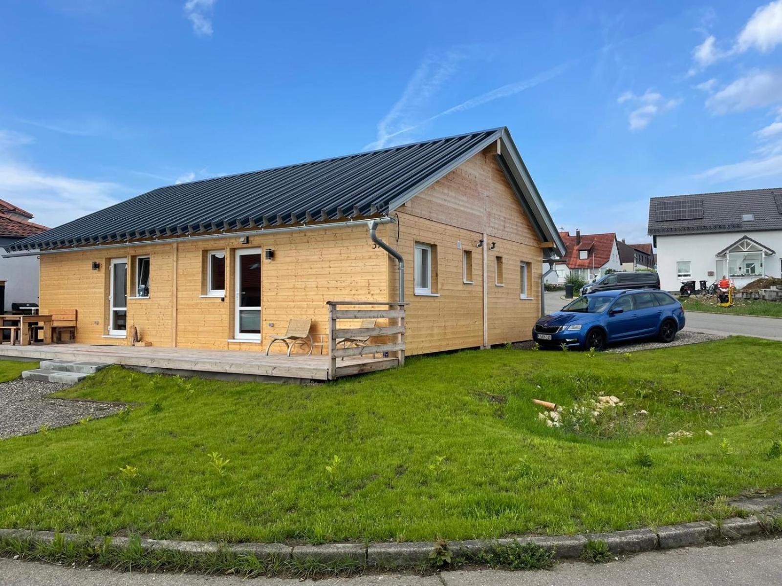 Tinyhaus #4 Huelben - Ortsrand - Kostenlose Parkplaetze Hulben エクステリア 写真